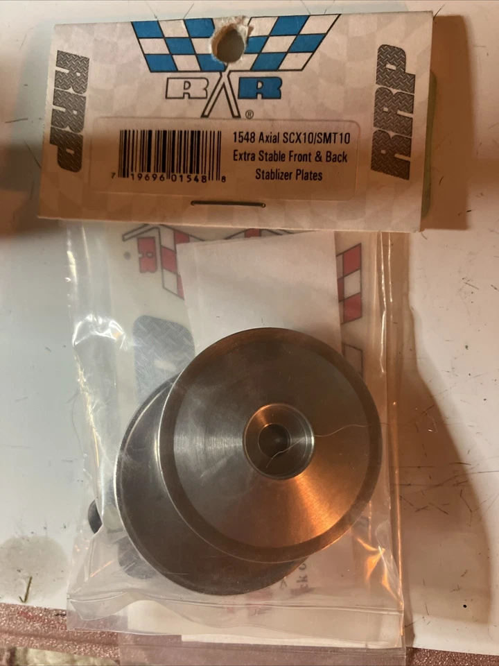 1548 Robinson Racing Extra Stable Front and Back Stabilizer Plates Axial SCX10 - Image 2 of 4