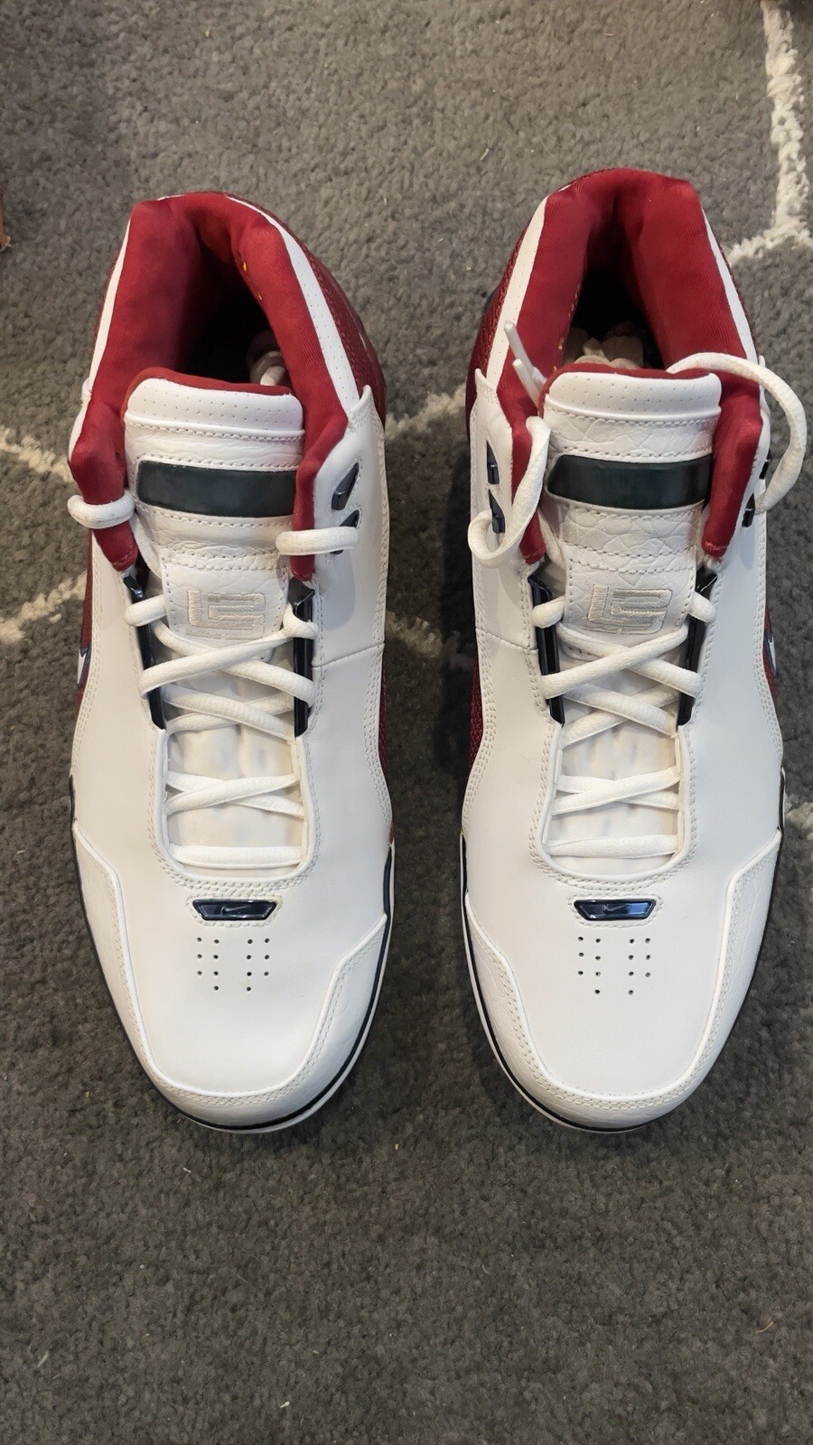 Size 9 Nike Air Zoom Generation 2003  1st Game  SAMPLE  very rare lebron PE image 3