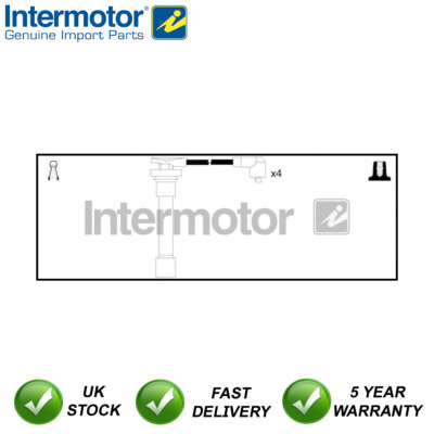 Intermotor HT Ignition Leads Fits Honda Civic Integra 1.4 1.6 1.8 2.2 76200SJ