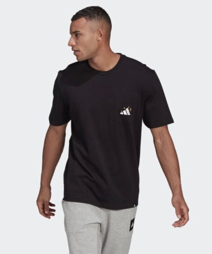 adidas mandala graphic tee Small Black Cotton Pocket T Shirt Gn8181 | eBay