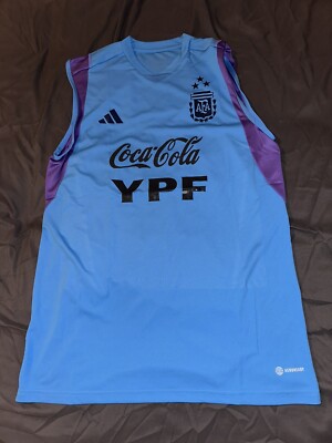 Argentina Training Sleeveless 2023-24 Authentic Player Issue
