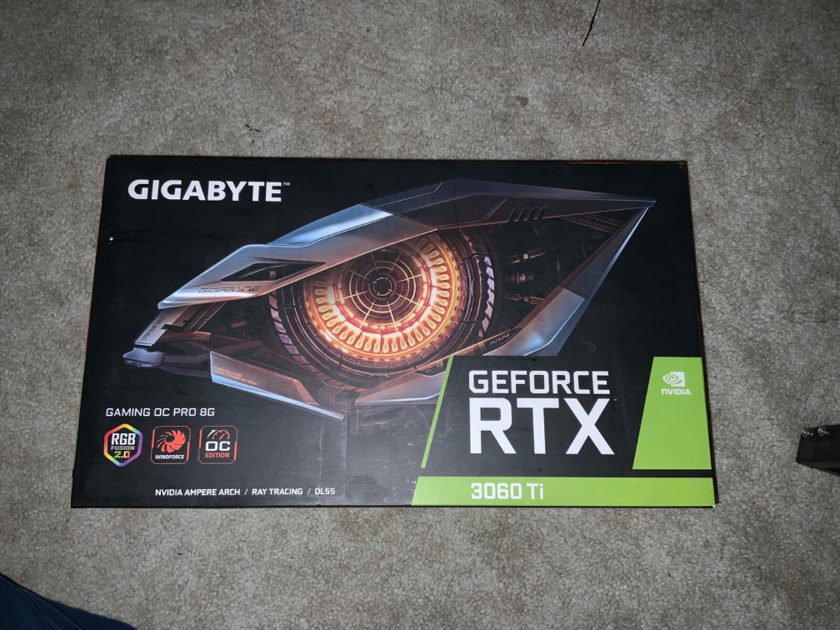 Gigabyte Geforce RTX 3060ti Gaming OC Pro 8G (Rev. 3.0) | eBay