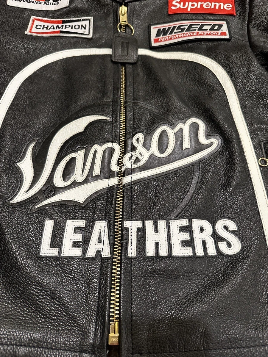 Supreme vanson leather star jacket cheap