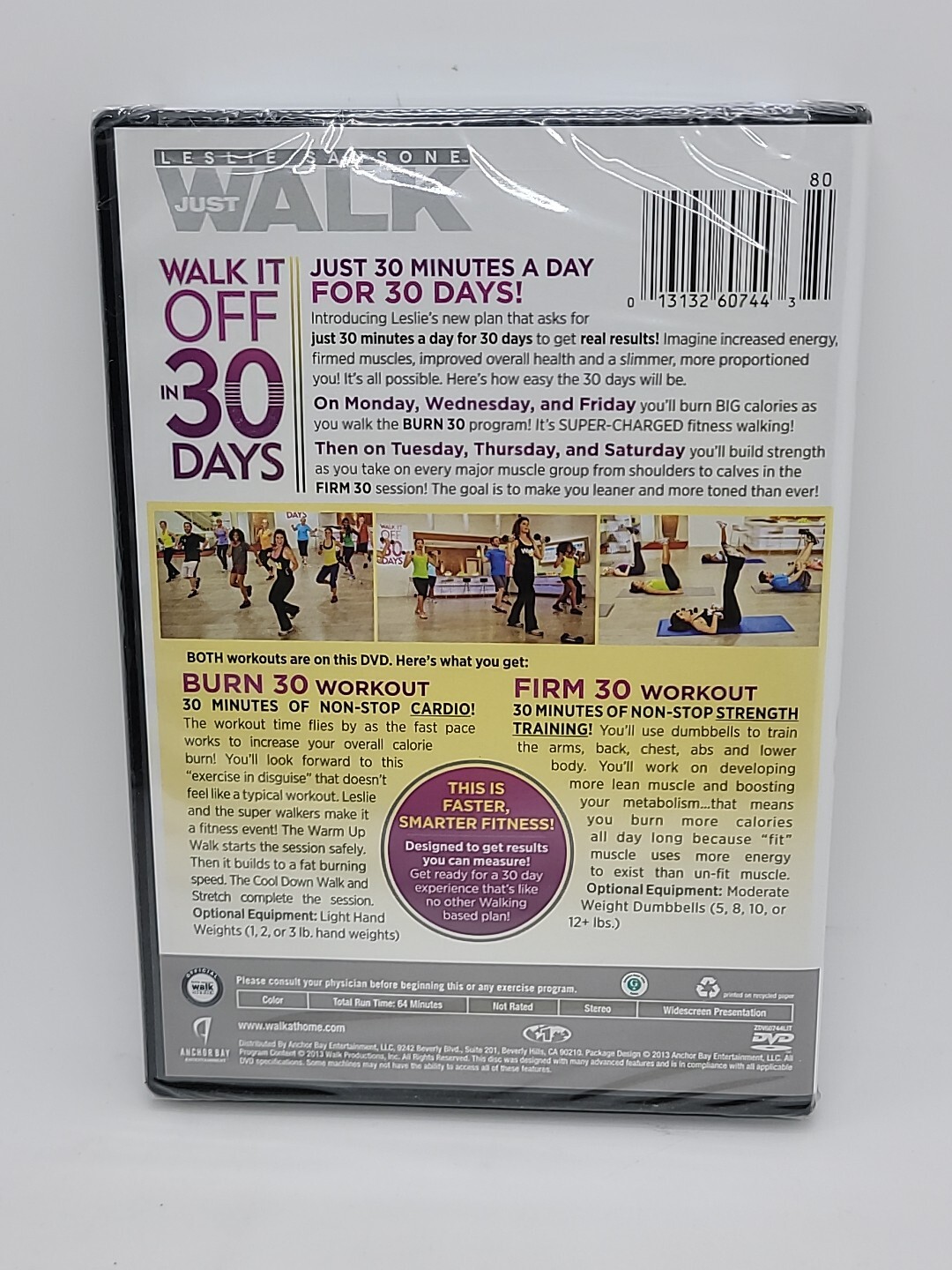 Leslie Sansone Walk It Off in 30 Days (DVD, 2013) for sale online eBay