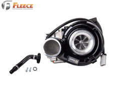 Fleece 63mm Holset VGT Cheetah Turbo Drain Tube Kit For 07-12 Dodge 6.7L Cummins