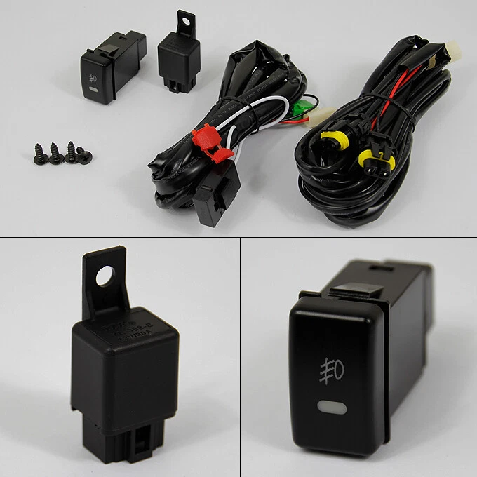 Luces antiniebla transparentes para Mazda 3 2012-2013 sedán 4 puertas con interruptor + bombillas + bisel Foto 4 de 4