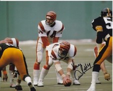 KEN ANDERSON Signed Autographed 8x10 NFL CINCINNATI BENGALS Photo