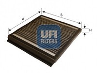 UFI 54.235.00 Innenraumfilter Pollenfilter FüR Peugeot CitroËN
