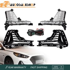 Led Daytime Running Light Drl Fog Lights For 2018 2019 Hyundai Sonata Lhrh