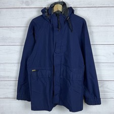 Propper Foul Weather Parka Mens Sz Small Navy Gore-Tex US Military Waterproof