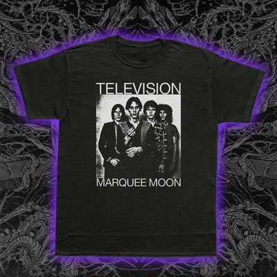 New Sale Television Marquee Moon T Shirt Post Punk Art Rock Album Unisex Tee