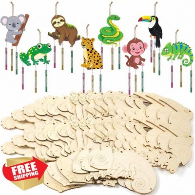 Blueweenly 32 VBS Rainforest Wind Chime Kits