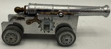 Vintage Miniature Cannon 1 Cast Iron Toy Made in Italy