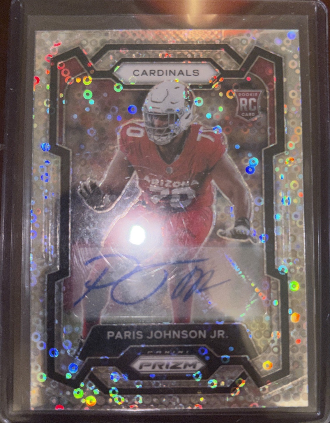2023 Panini Prizm - Rookies Paris Johnson Jr. #304 No Huddle Prizm Autographs