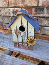 wooden bird House