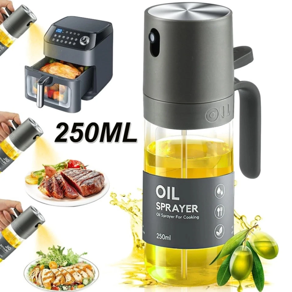 Ölsprüher für Speiseöl Öl Sprühflasche Ölzerstäuber Oil Sprayer Ölspender Spray