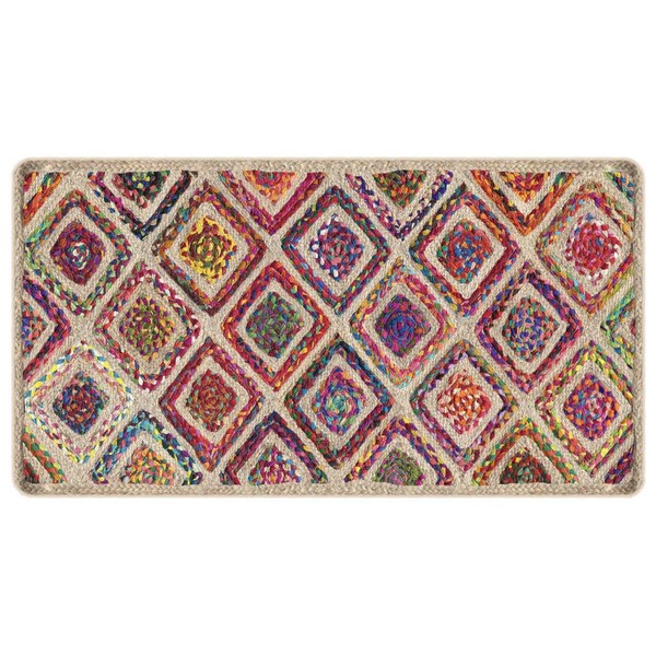 B-Ware | Teppich Waschbar Mehrfarbig 80X150 Cm Rutschfest-image