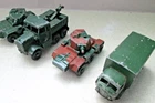 LESNEY ( Matchbox ) MILITARY VEHICLES x 4