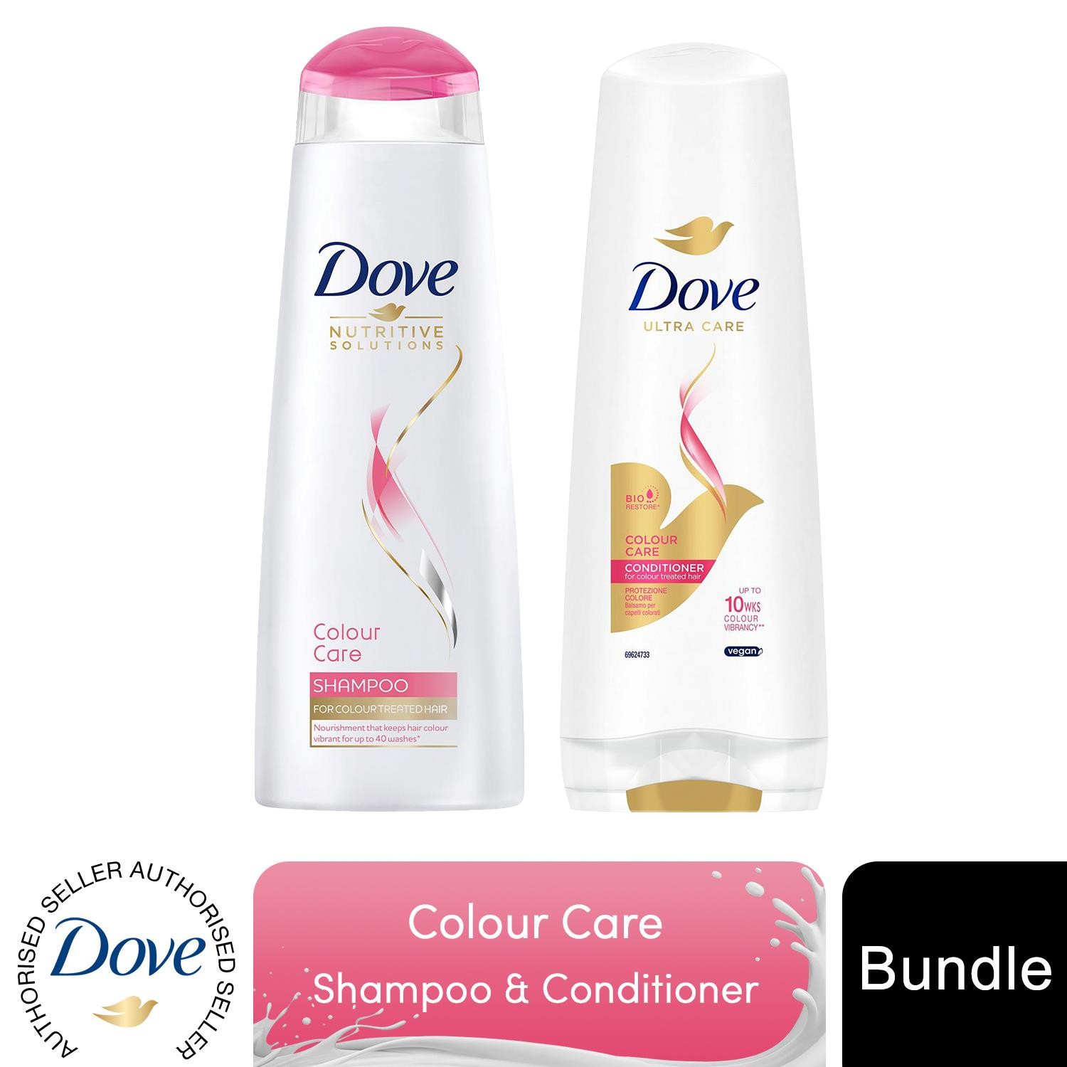 Dove Nutritive Solutions Colour Care (400ml Shampoo & 350ml Conditioner)