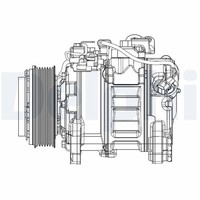 Delphi Kompressor, Klimaanlage CS20501 FüR Bmw