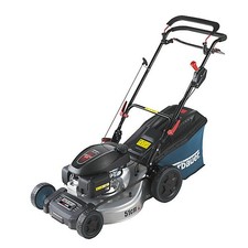 Erbauer 167cc Petrol Lawnmower 51cm Self Propelled Rotary Grass Cutter 65L Bag