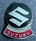 MOTORCYCLE Pin Badge SUZUKI