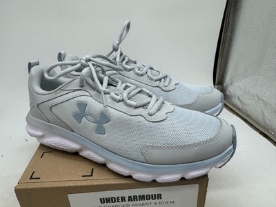 Under Armour Charged Assert 9 Athletic Running Sneakers Women's Halo Gray - 10.5