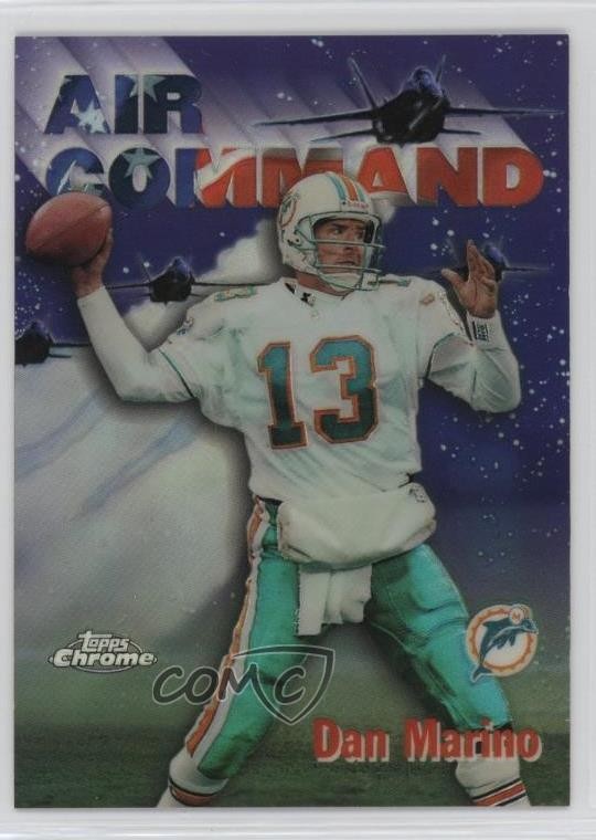 1997 Topps Chrome Career Best Refractor Dan Marino #1 HOF