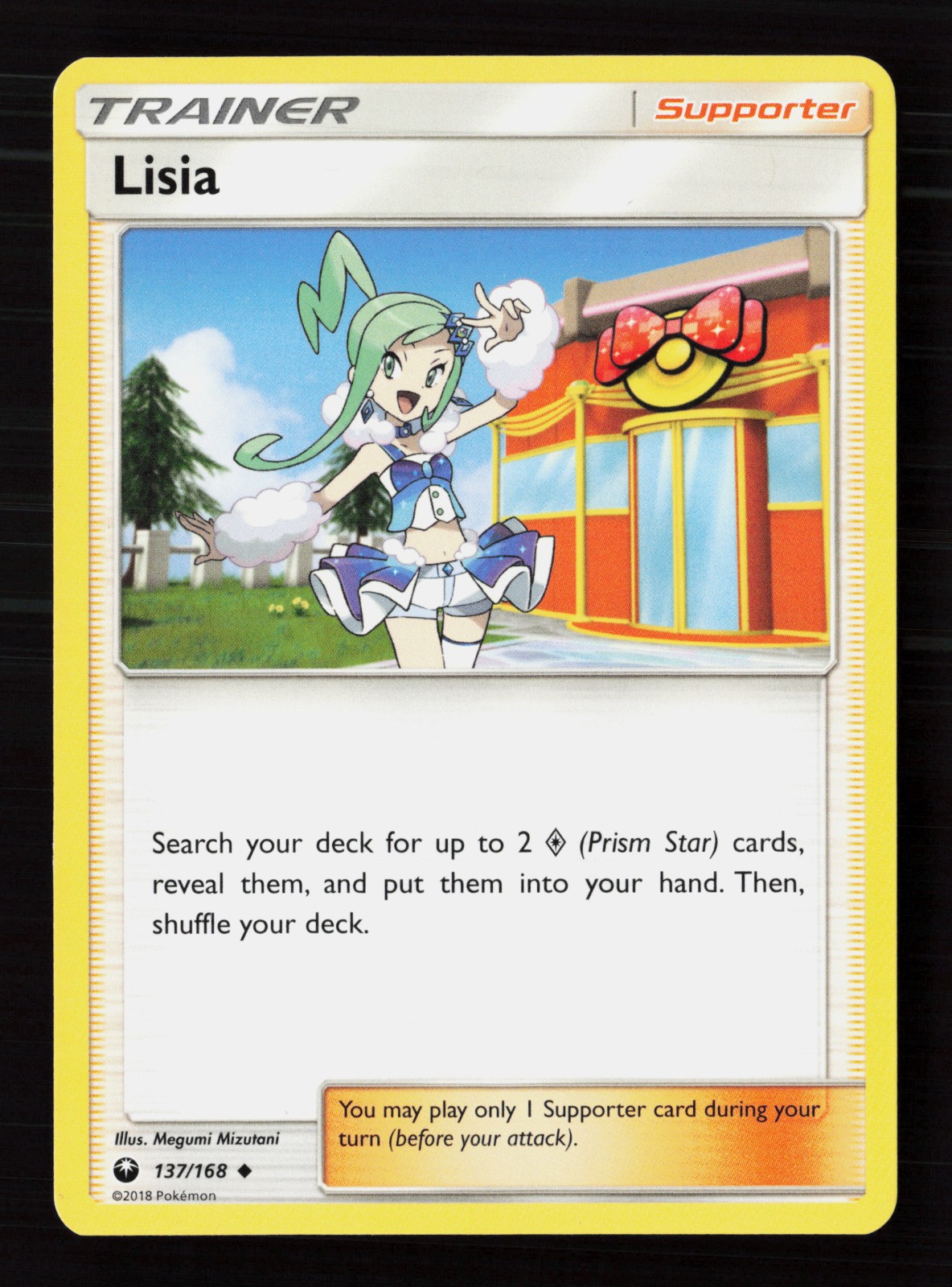 Lisia 137/168 Pokemon TCG SM - Celestial Storm MP