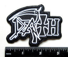   DEATH METAL BAND BATTLE JACKET VEST MUSIC CONCERT EMBROIDERED IRON ON PATCH