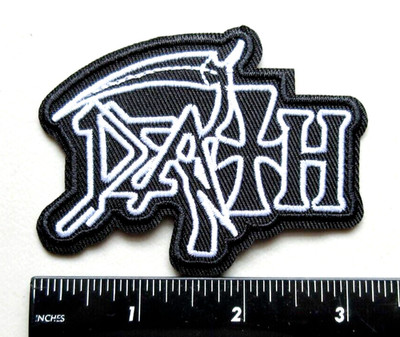  DEATH METAL BAND BATTLE JACKET VEST MUSIC CONCERT EMBROIDERED IRON ON PATCH