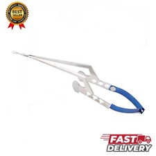 Micro Forbice Neurochirurgia Qualità Tedesca Manico Baionetta A+ Alta Qualità