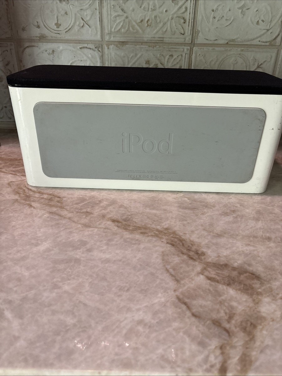 Apple A1121 Hi-Fi Home Speaker System Dock For iPod Remote iPod