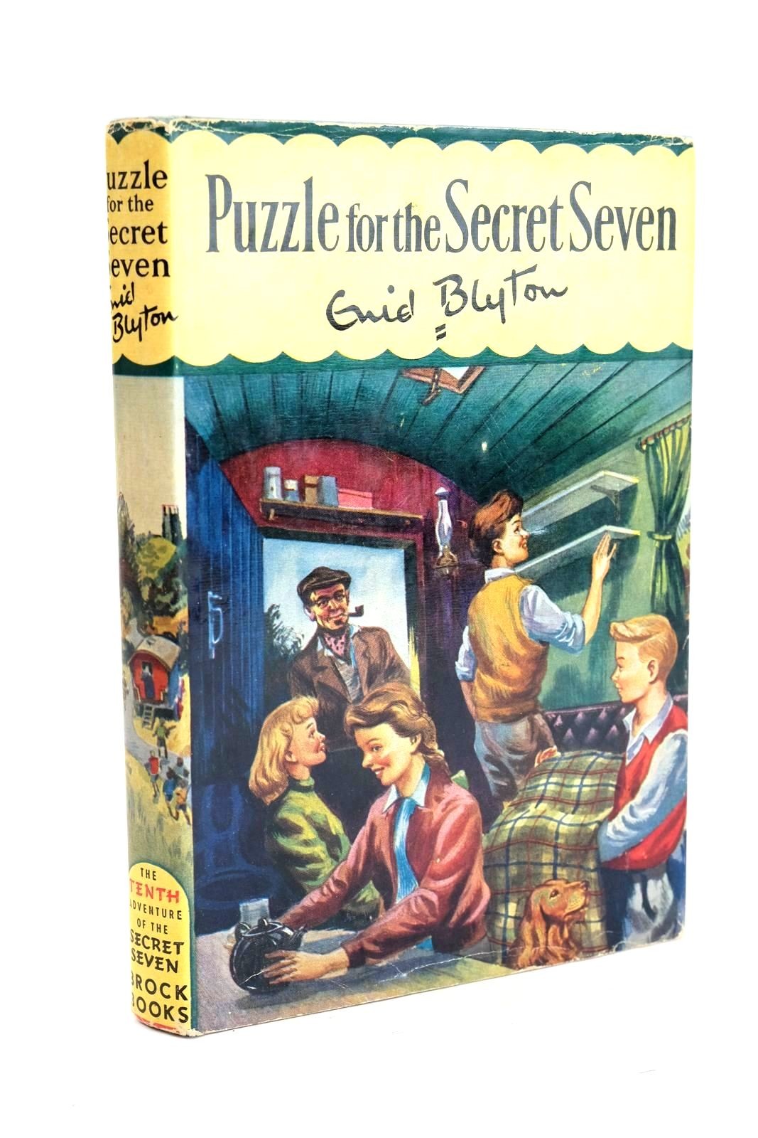 PUZZLE FOR THE SECRET SEVEN - Blyton, Enid. Illus. by Sharrocks, Burgess