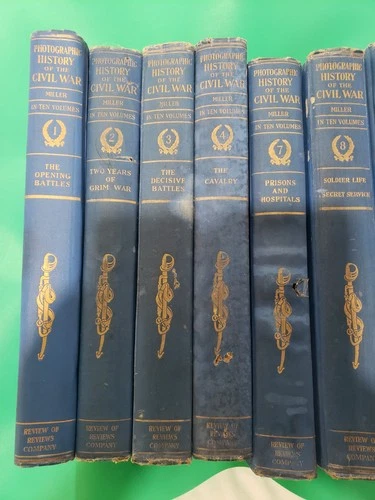 1911 Photographic History of The Civil War- Incomplete,  Semi Centennial