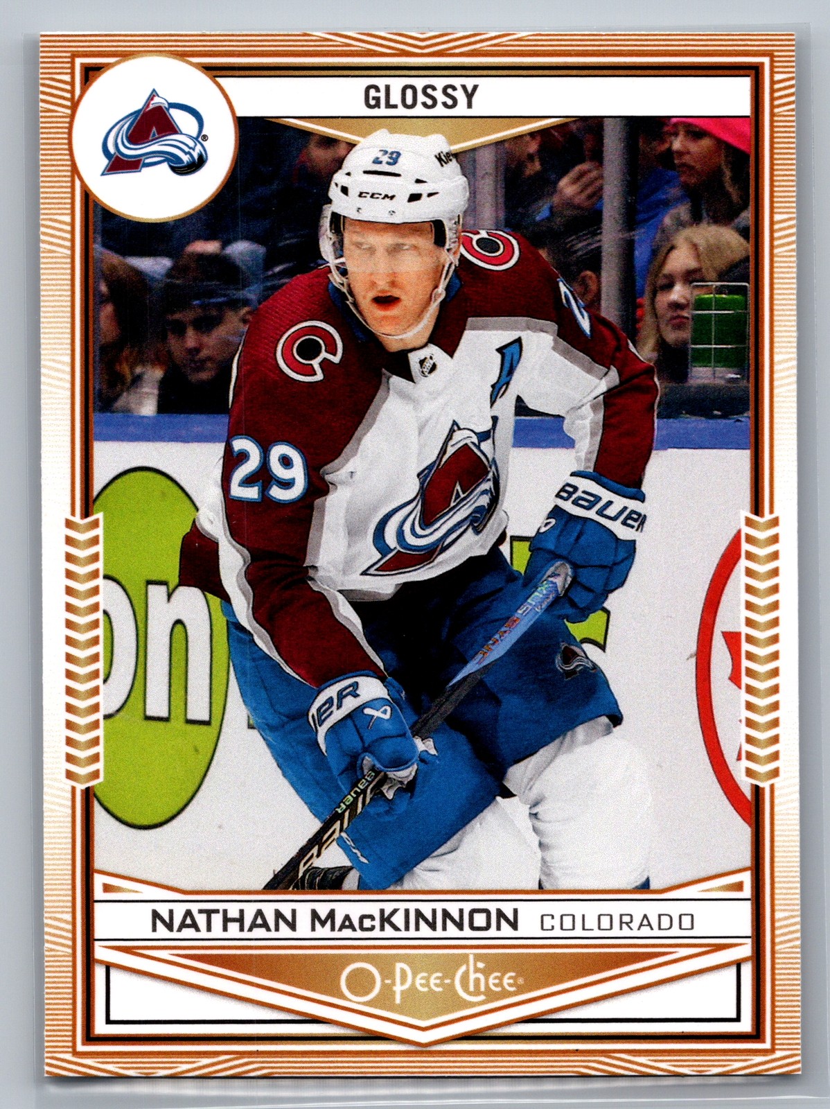 2024-25 Upper Deck Series 1 O-Pee-Chee Glossy NATHAN MACKINNON #OG-25 Avalanche