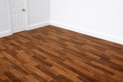 1:12 Scale Dolls House Miniature – Classic Oak Plank Flooring Sheets x2 - Image 1 of 3