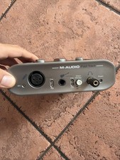 Scheda USB M-Audio Fast Track Registrazione Chitarra e Voce