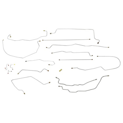 #ad 1990 94 Chevrolet GMC TC1500 Std. Cab Short Bed Power Disc Brake Line Kit $295.00