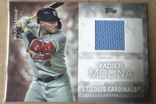 2020 Topps - Major League Material Series 2 Yadier Molina #MLM-YM (MEM)