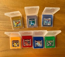 7Pcs GBC Pokemon Game Card GameBoy Carts For Nintendo Color Version Cartridge