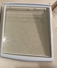 Amana Refrigerator Spill Saver Easy Glide Glass Shelf