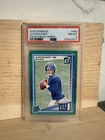 2025 Panini Donruss Rated Rookie Jaxson Dart #400 Press Proof Green (RC) PSA 8