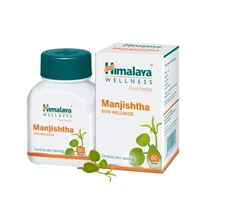 Himalaya Manjishtha 60 Tabs x10 | Skin Tanning Control | Free Ship | Herbal