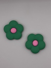 New Charms Bogg Bag Summer Beach Bag Accessories LARGE Decorative Flowers