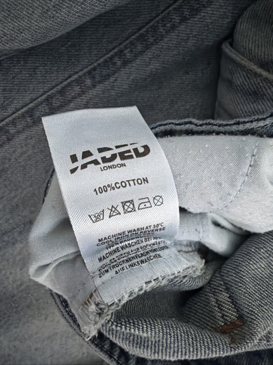 Jaded London Mud Wash Colossus Jorts Size 28 | eBay