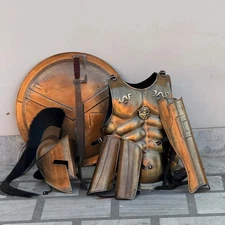 Full Muscle Spartan Set/King Leonidas 300 Spartan Set/Medieval Greek Costume/Spa