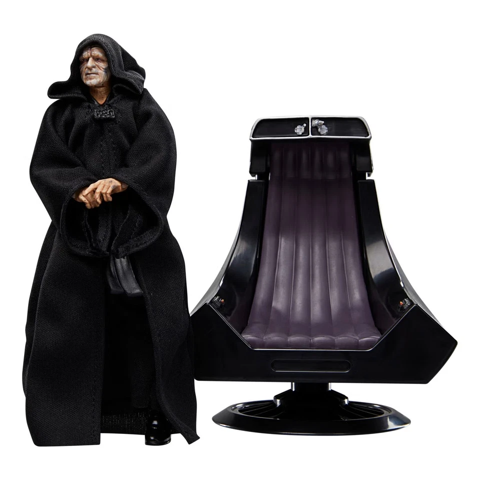 STAR WARS The Black Series Emperor Palpatine & Throne ROTJ 6 Inch Action Figure - Image 3 of 4