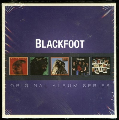 Blackfoot Original Album Series 5 CD new Strikes Tomcattin' Siogo Marauder