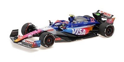 117240622	VISA CASH RB FORMULA ONE TEAM VCARB 01   YUKI TSUNODA 1:18 Minichamps